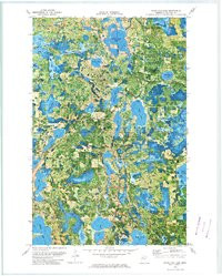 WHITE FISH LAKE, MN HISTORICAL MAP GEOPD