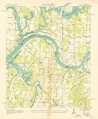 TRIANA, AL HISTORICAL MAP GEOPDF 7.5X7.5