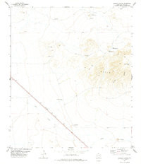 DOWMAN CANYON, TX HISTORICAL MAP GEOPDF