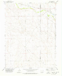 AROYA, CO HISTORICAL MAP GEOPDF 7.5X7.5
