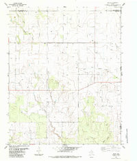 ARLIE, TX-OK HISTORICAL MAP GEOPDF 7.5X7