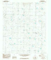 SPADE, TX HISTORICAL MAP GEOPDF 7.5X7.5