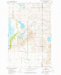 DEVILS LAKE MOUNTAIN, ND HISTORICAL MAP