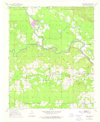 GOODWATER, OK HISTORICAL MAP GEOPDF 7.5X