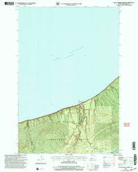 BLACK RIVER HARBOR, MI HISTORICAL MAP GE