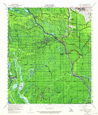LAKE CHICOT, LA HISTORICAL MAP GEOPDF 15
