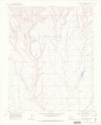 MORMON RESERVOIR, CO HISTORICAL MAP GEOP