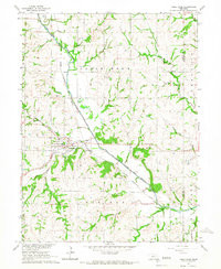 TABLE ROCK, NE HISTORICAL MAP GEOPDF 7.5
