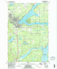 SHELTON, WA HISTORICAL MAP GEOPDF 7.5X7.