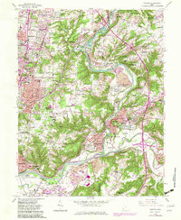 MADEIRA, OH HISTORICAL MAP GEOPDF 7.5X7.