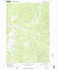 CACHE CREEK, ID HISTORICAL MAP GEOPDF 7.