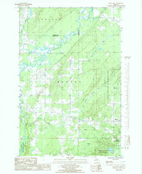 BEAR TOWN, MI HISTORICAL MAP GEOPDF 7.5X