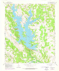 LAKE MURRAY, OK HISTORICAL MAP GEOPDF 7.