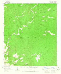 O BLOCK CANYON, NM HISTORICAL MAP GEOPDF