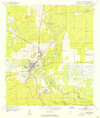 DUNNELLON, FL HISTORICAL MAP GEOPDF 7.5X