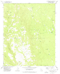 OAK CREEK RANCH, AZ HISTORICAL MAP GEOPD
