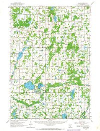 DALBO, MN HISTORICAL MAP GEOPDF 15X15 GR