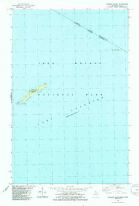 PASSAGE ISLAND, MI HISTORICAL MAP GEOPDF