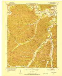 HEAD OF GRASSY, KY HISTORICAL MAP GEOPDF