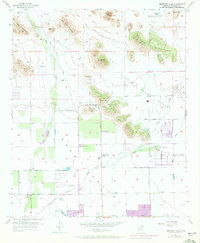 HEDGPETH HILLS, AZ HISTORICAL MAP GEOPDF