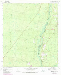 MACCLENNY NE, GA-FL HISTORICAL MAP GEOPD