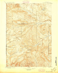 CRANDALL, WY HISTORICAL MAP GEOPDF 30X30