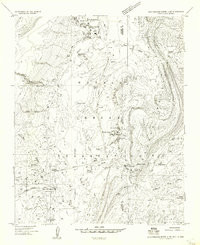 WINDOW ROCK, AZ-NM HISTORICAL MAP GEOPDF