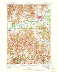 SPARTA, WI HISTORICAL MAP GEOPDF 15X15 G