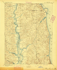 PRINCE FREDERICK, MD HISTORICAL MAP GEOP