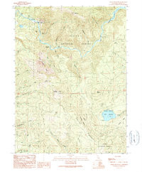 CHALK MOUNTAIN, CA HISTORICAL MAP GEOPDF