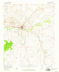 HOLBROOK, AZ HISTORICAL MAP GEOPDF 15X15