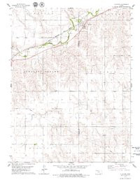 CLAYTON, KS HISTORICAL MAP GEOPDF 7.5X7.