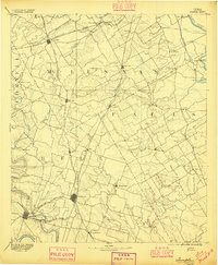 TEMPLE, TX HISTORICAL MAP GEOPDF 30X30 G