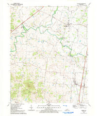 SONORA, KY HISTORICAL MAP GEOPDF 7.5X7.5
