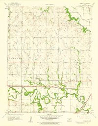 PLYMOUTH, KS HISTORICAL MAP GEOPDF 7.5X7