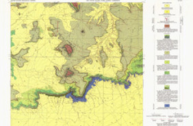 SOUTH BUTTE, GEOL. MAP OF, NM