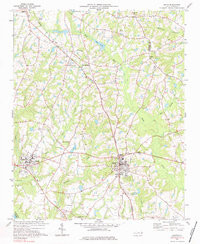 COATS, NC HISTORICAL MAP GEOPDF 7.5X7.5