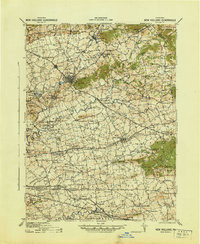 NEW HOLLAND, PA HISTORICAL MAP GEOPDF 15