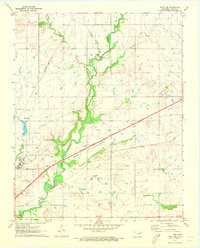 VINITA NE, OK HISTORICAL MAP GEOPDF 7.5X