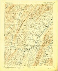 WOODSTOCK, VA-WV HISTORICAL MAP GEOPDF 3