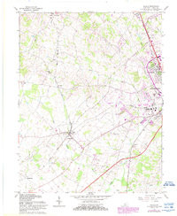 CECILIA, KY HISTORICAL MAP GEOPDF 7.5X7.