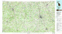 GRIFFIN, GA HISTORICAL MAP GEOPDF 30X60