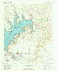 SANFORD, TX HISTORICAL MAP GEOPDF 7.5X7.