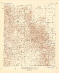 WINCHESTER MOUNTAINS, AZ HISTORICAL MAP