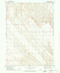 BRULE NW, NE HISTORICAL MAP GEOPDF 7.5X7