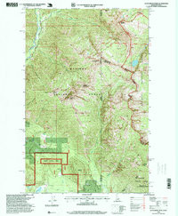 SCOTCHMAN PEAK, ID-MT HISTORICAL MAP GEO