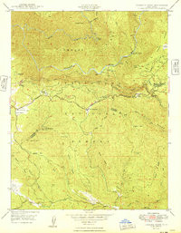 JAWBONE RIDGE, CA HISTORICAL MAP GEOPDF