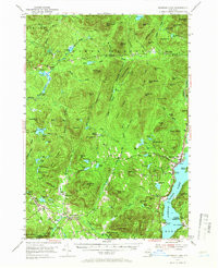 SCHROON LAKE, NY HISTORICAL MAP GEOPDF 1