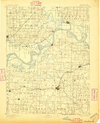 MARSHALL, MO HISTORICAL MAP GEOPDF 30X30
