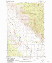 ARLEE, MT HISTORICAL MAP GEOPDF 7.5X7.5